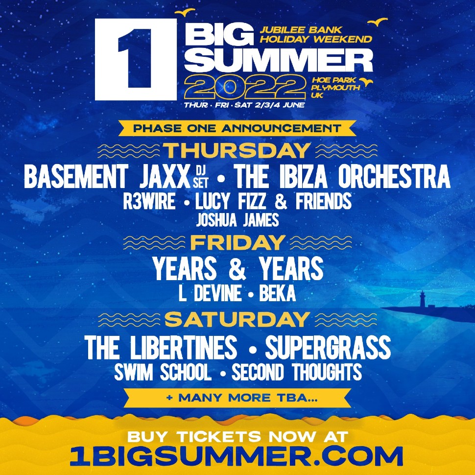 1 Big Summer 2022 initial line-up announce 